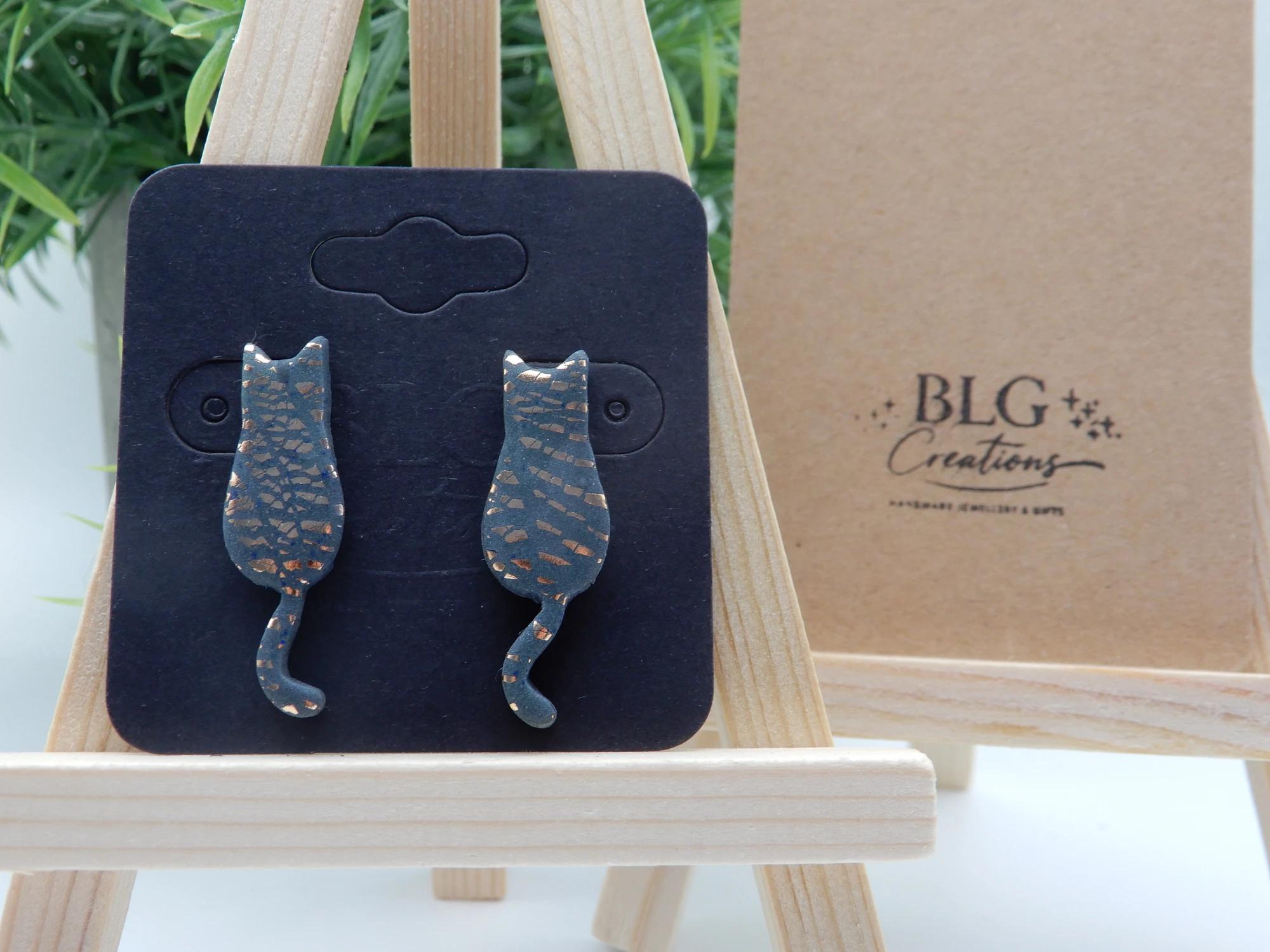 Cat Lover Stud Earrings — photo 1 of 2